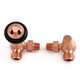 ETO-CR-BC-ALT00 - Eton Traditional Radiator Valve - Brushed Copper (Corner Manual) ETO-CR-BC-ALT00 - Eton Traditional Radiator Valve - Brushed Copper (Corner Manual)